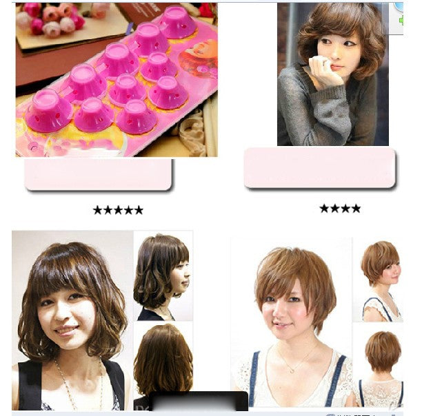 Moonova™ | Mushroom Hair Curlers (10 Pcs Set)