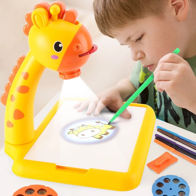 Moonova™ | Kids Projector Drawing Board 👧👦