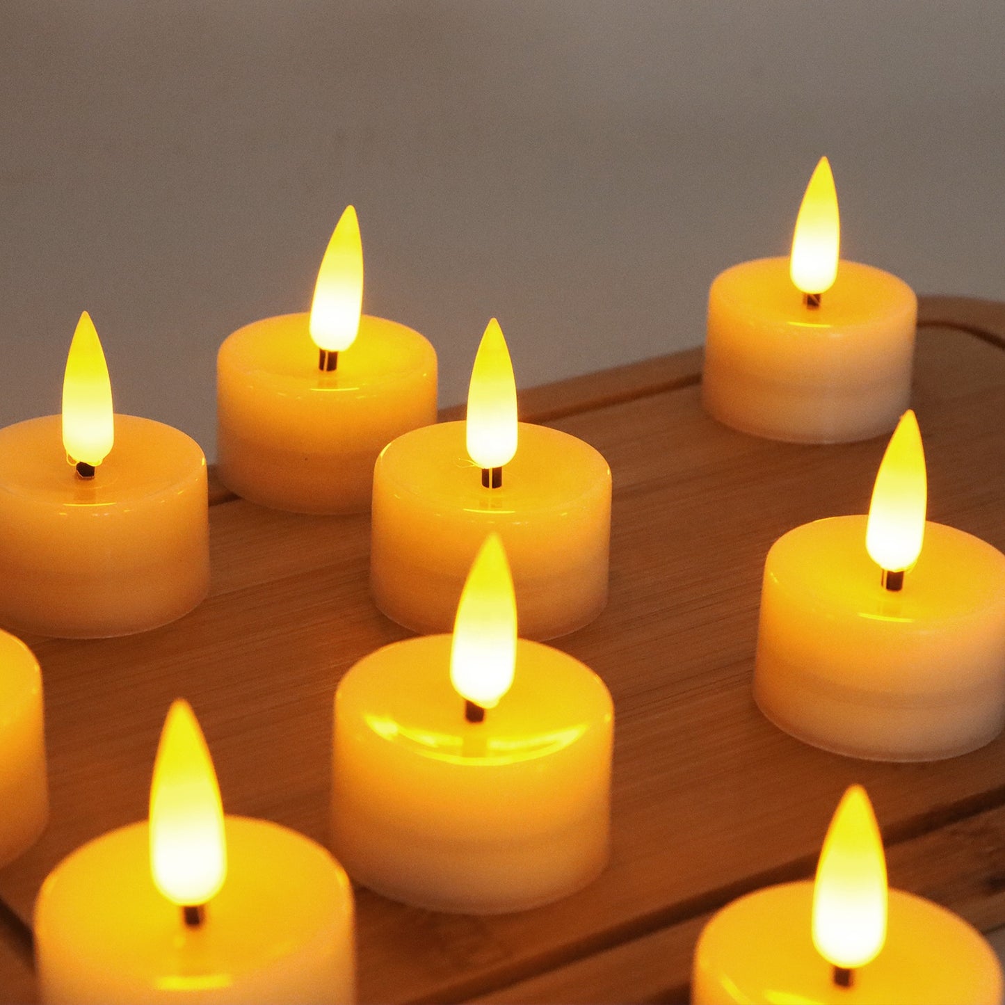 Moonova™ | 6 Packs RGB LED Flameless Tea Light Candles  🕯️✨