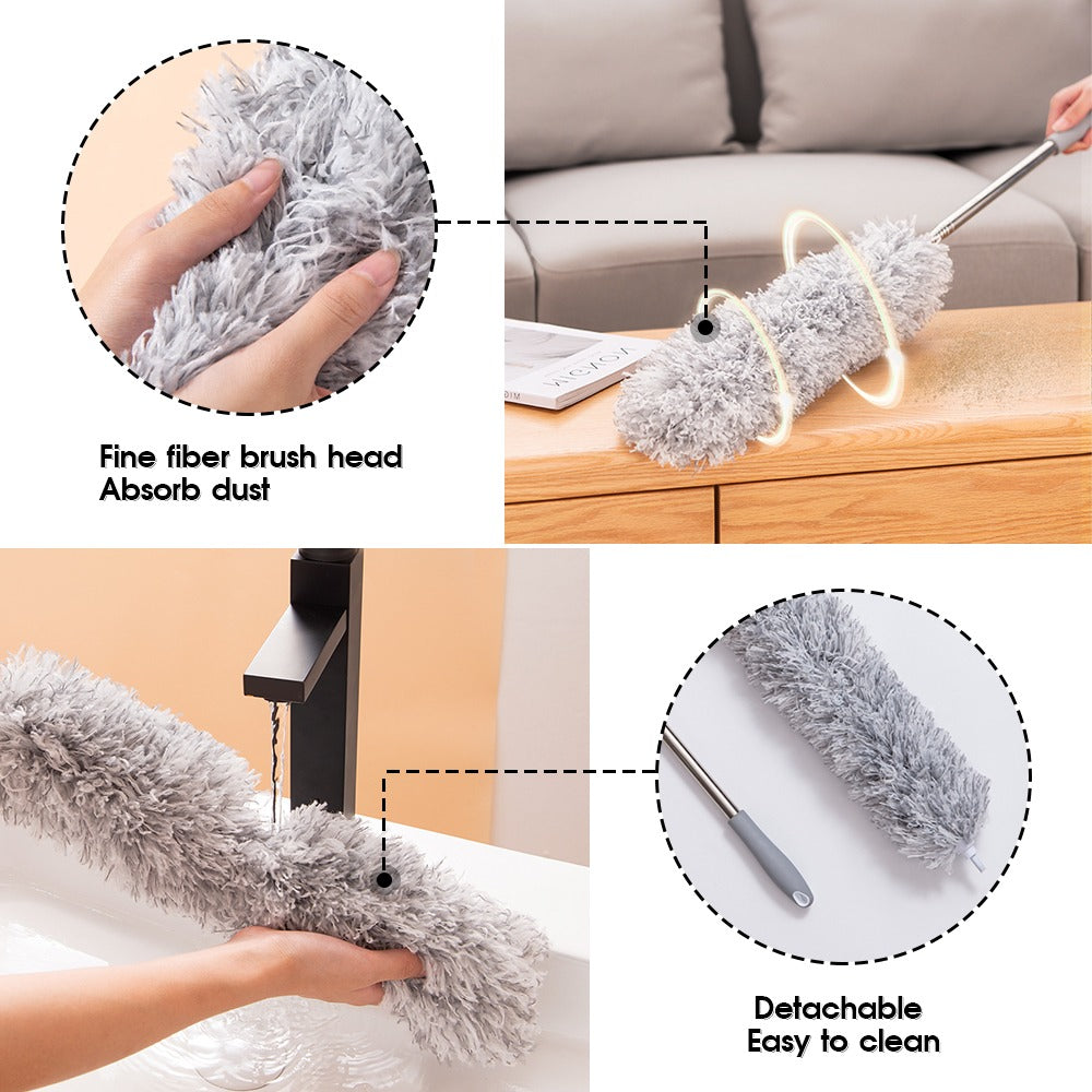 Moonova™ | Microfiber Duster with Extension Pole