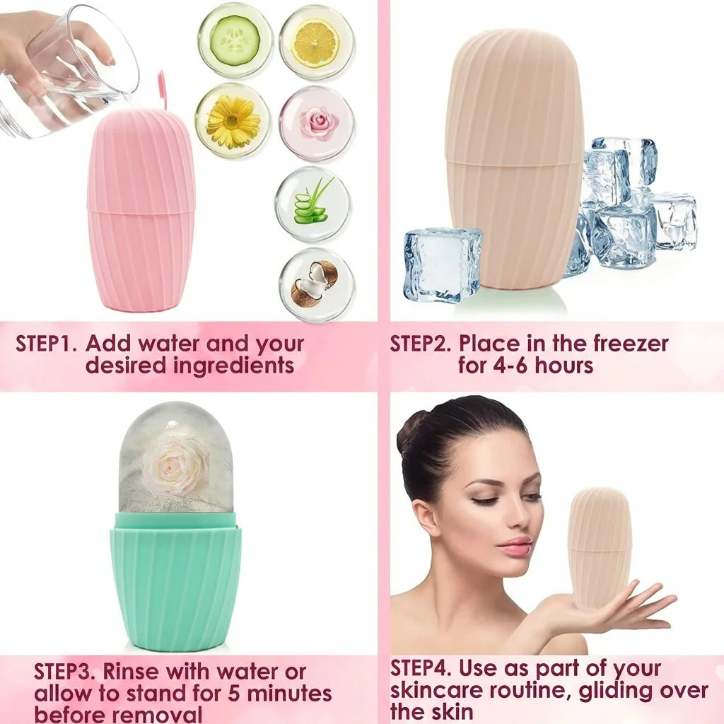 Moonova™ | Ice Cube Face Roller Massager